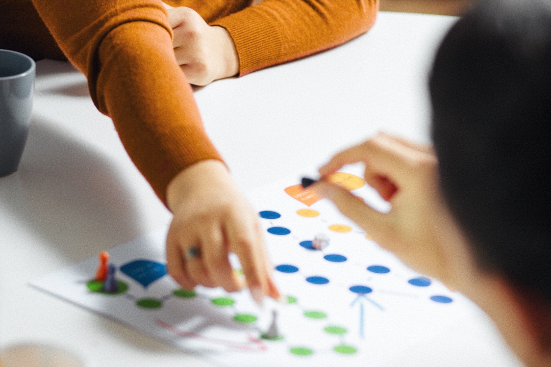 Product team brainstorming.