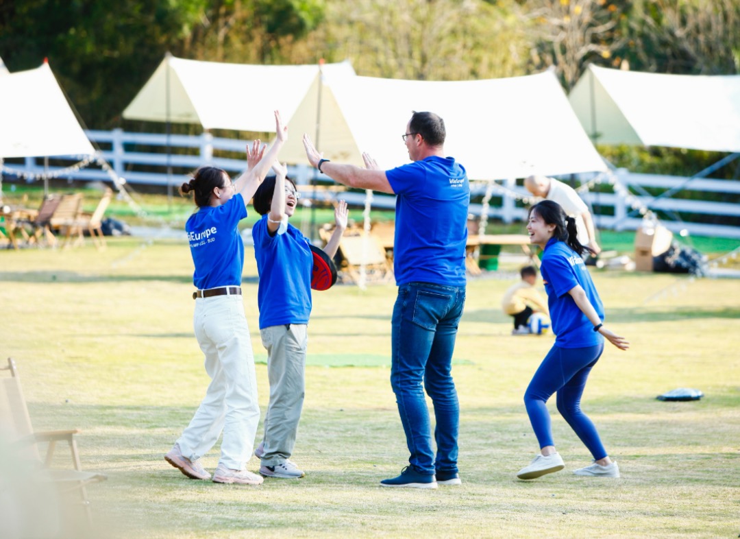 ViaEurope team building in China